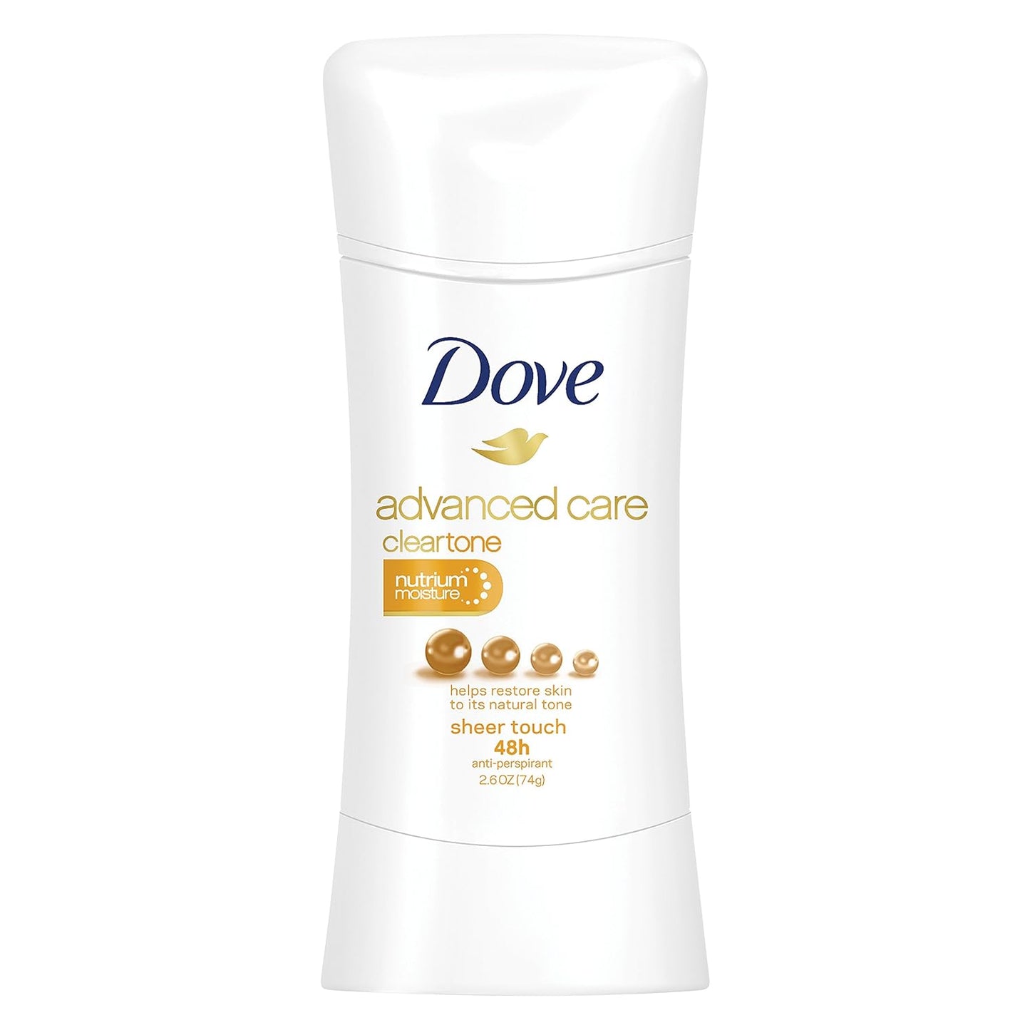 Dove Advanced Care Antiperspirant, Beauty Finish, 2.6 Ounce (Pack of 4)
