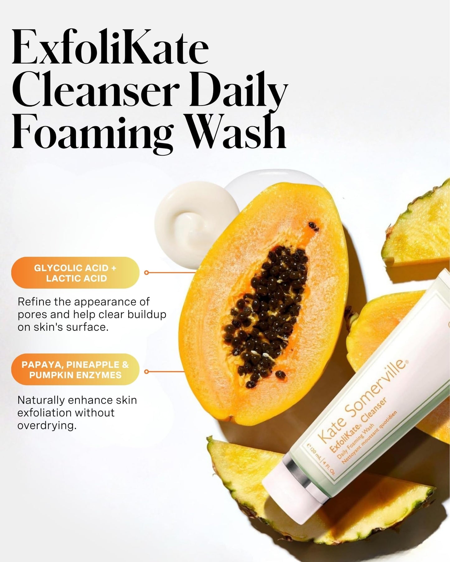 Kate Somerville ExfoliKate Cleanser, 8 Fl Oz