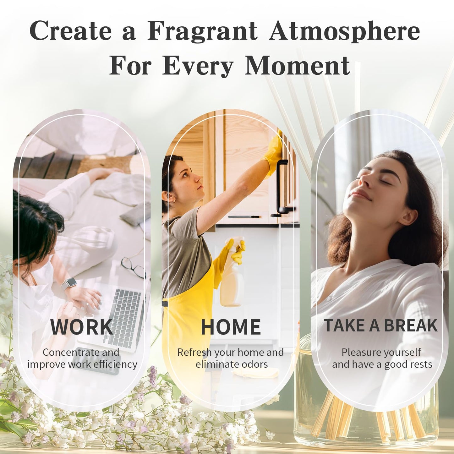 PHATOIL L'aube Rosa Fragrance Oils for Aromatherapy, 3.38FL.OZ Diffuser Oils for Home, Perfect for Aromatherapy, Humidifiers, Yoga, DIY Candle and Soap Making - 100ml