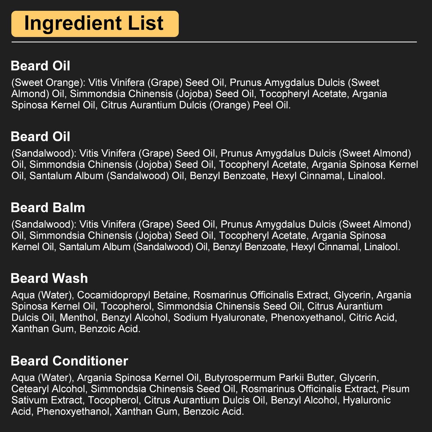 XIKEZAN Beard Kit Gifts for Men Grooming/Care-Soften,Soothe Beard GoodScent