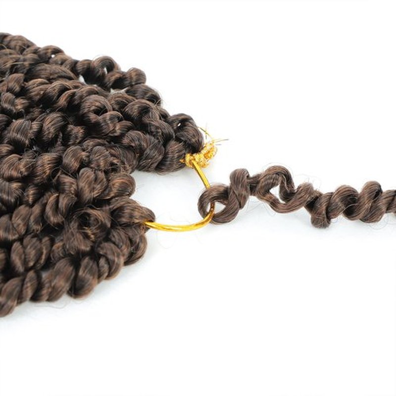 Passion Twist Hair 10 Inch 8 Packs, Pre Twisted Passion Twist Crochet Hair For Black Women, Pre Looped Passion Twist Curly Crochet Hair, Short Crochet Passion Twist Hair (10 Inch (Pack of 8), T30#)