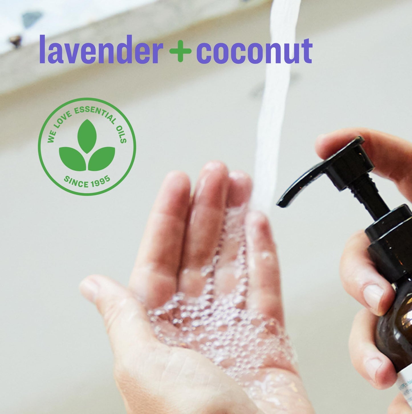 Everyone Liquid Hand Soap, 12.75 Ounce (Pack of 1), Lavender and Coconut, made with Essential Oils for Kitchen and Bathroom