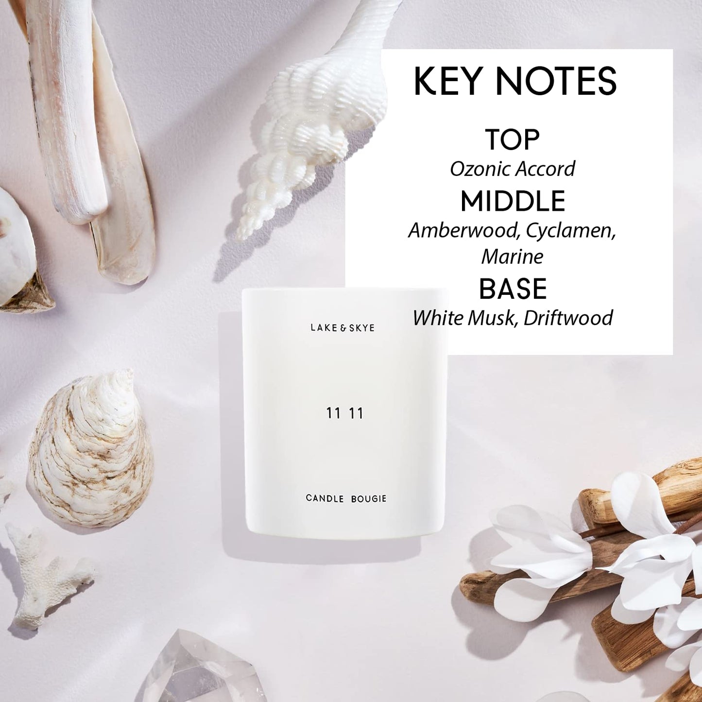 Lake & Skye 11 11 Scented Soy Candle
