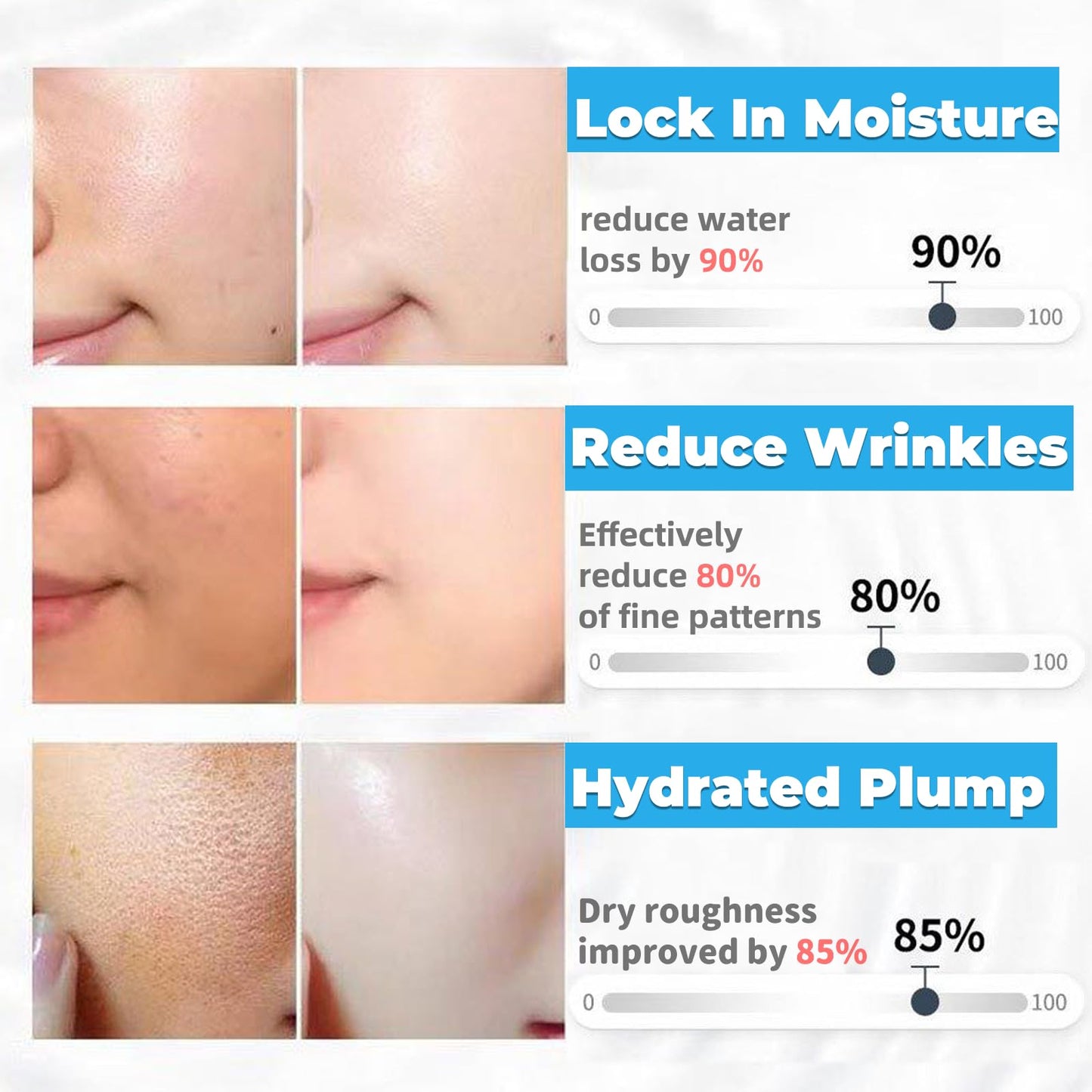 Elitzia Oxygen Facial Machine Oxygen Infusion Device Oxygen Sprayer Facial Nutrient Solution Set SPA Skincare Anti Aging Beauty Salon Machine 1.69fl.oz Per Bottle