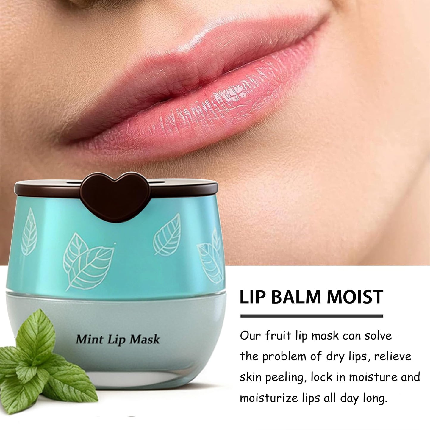 8 PCS Bee Lip Balm Honey Pot, Fruit Moisturizing Propolis Lip Mask, Lip Mask Overnight Propolis Moisturizing Lip Balm Hydrating Prevention Dry and Crack Lip Scrubs Exfoliator Lip Wrinkle Care Products