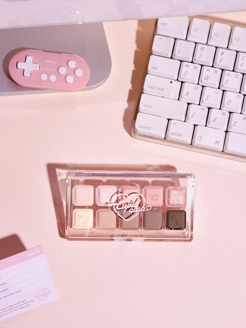 lilybyred Mood keyboard eyeshadow palette | Soft neutral ash color, Long-Wearing, glitter, Clear watercolor | Palette With Easy Color Matching For All | K-beauty (05#Warm membership)