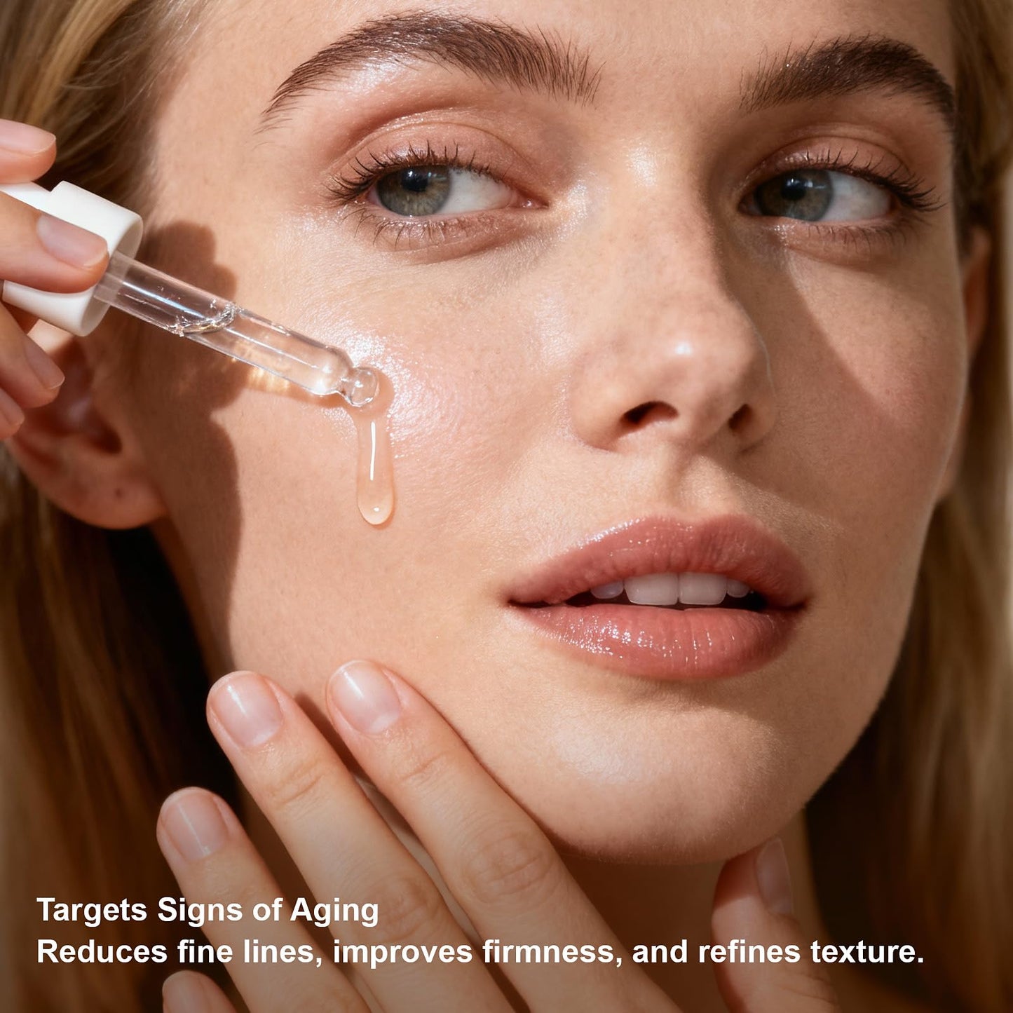 Anti-Aging Collagen Face Serum with Niacinamide & Glutathione – Firming, Deep Hydrating & Brightening Serum with Hyaluronic Acid for Improving Appearance of Fine Lines, Wrinkles & Skin Elasticity