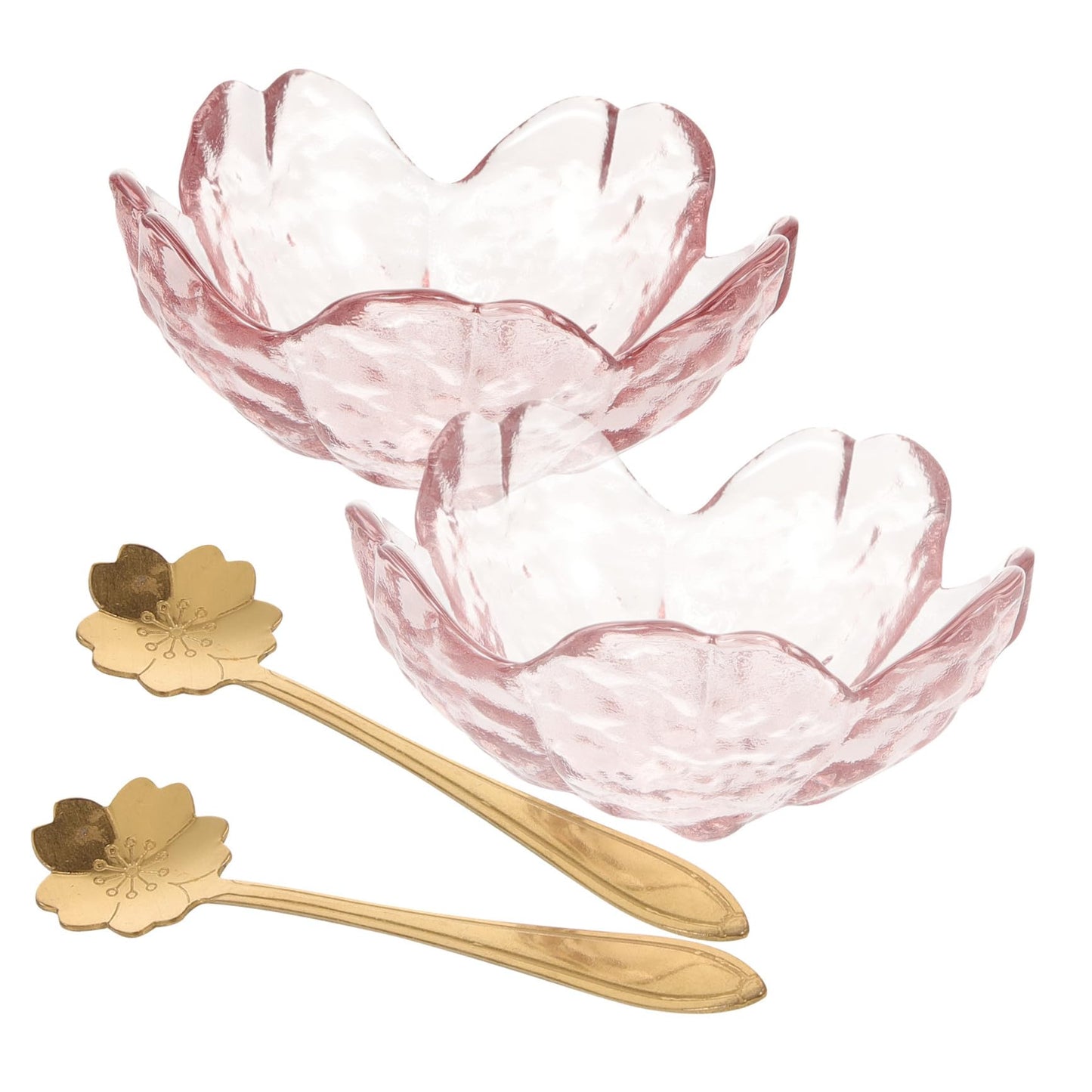 IMIKEYA 2 Sets Small Glass Face Mask Bowls with Spoons Essential Oil Mixing Bowls for Spa and Salon Facial Treatments Lightweight Compact Esthetician Supplies for Skin Care