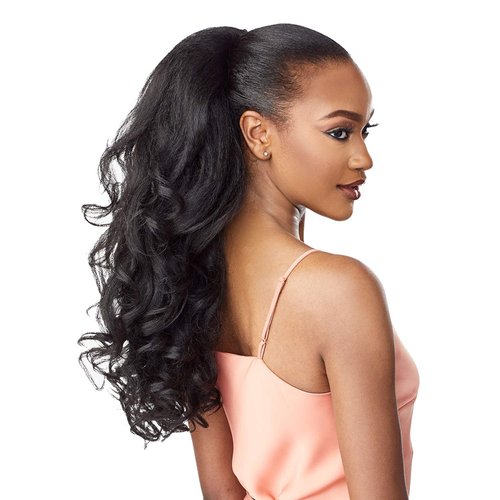Sensationnel Instant weave half wig - iwd 3 synthetic half wig or updo cap with adjustable drawstring for seamless hair blending - IWD 3 (T2/30)