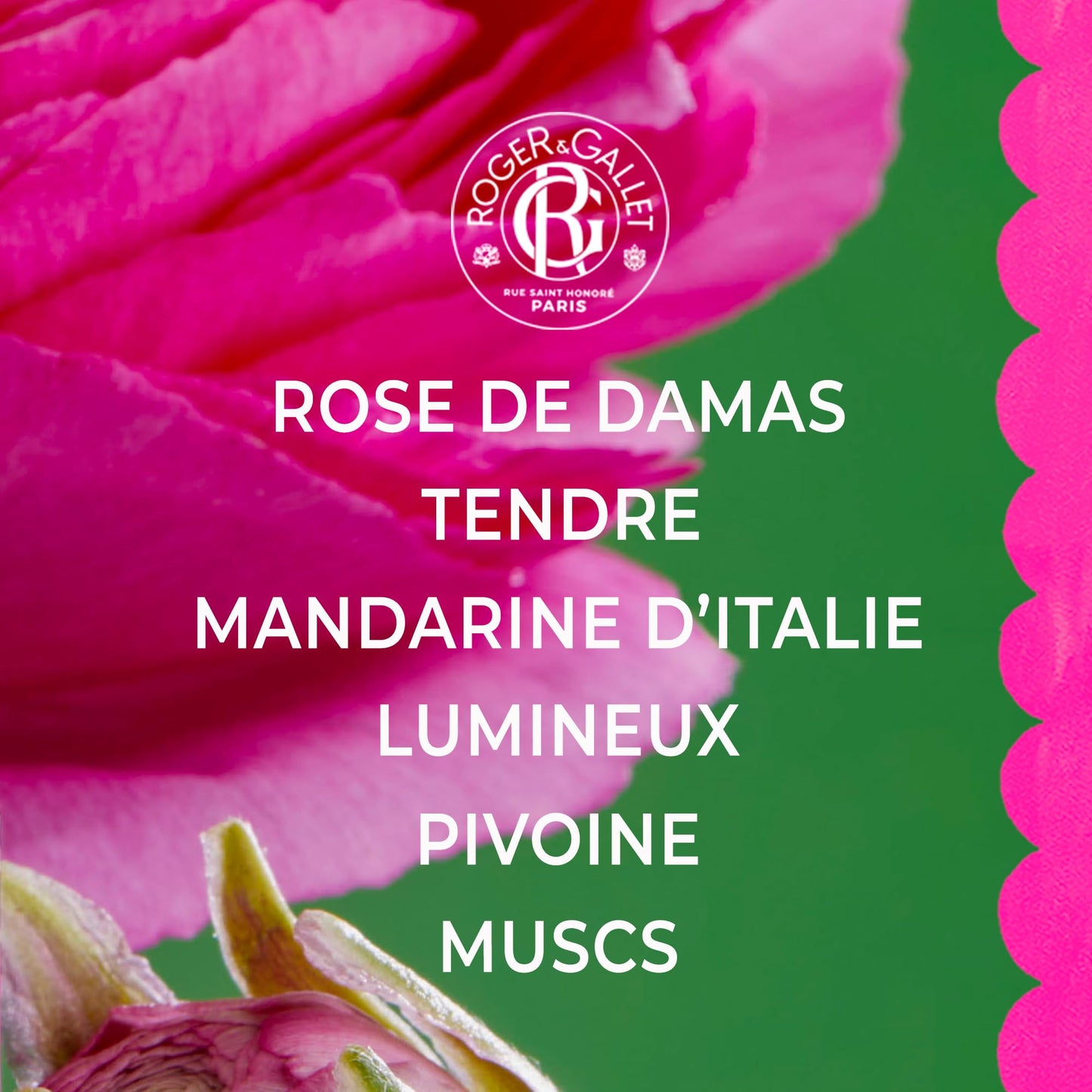ROGER & GALLET Wellbeing Fragrant Water Spray – Light Eau Fraîche Body Mist with Natural Origin Ingredients, Refreshing Everyday Fragrance for Women (Rose | 3.3 Oz.)