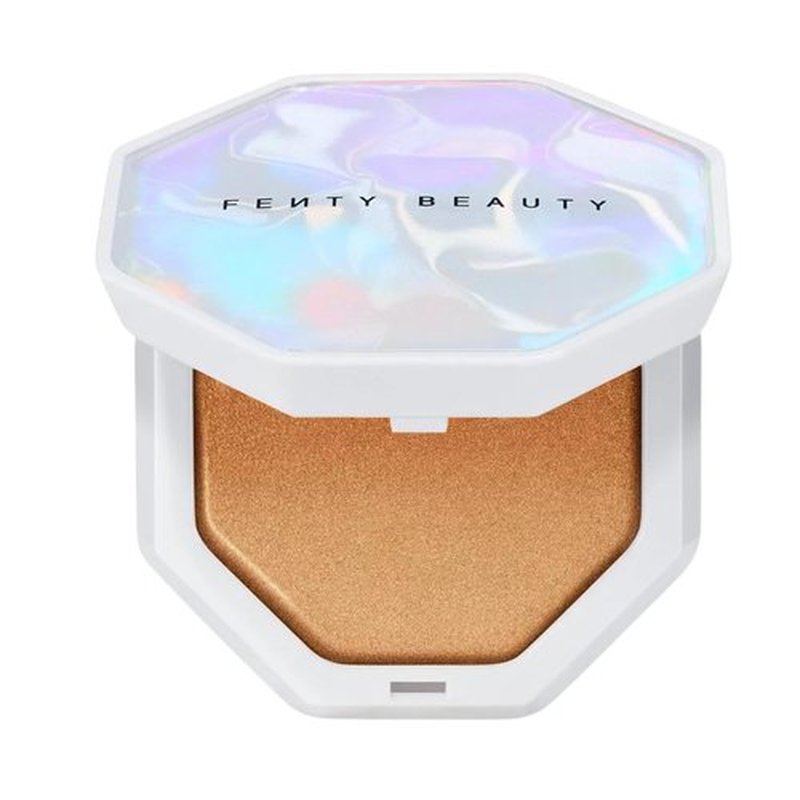 FENTY BEAUTY Demi Glow Light-Diffusing Highlighter, 0.16 OZ (RICH HUNNIE (06) Golden Honey, .16OZ)