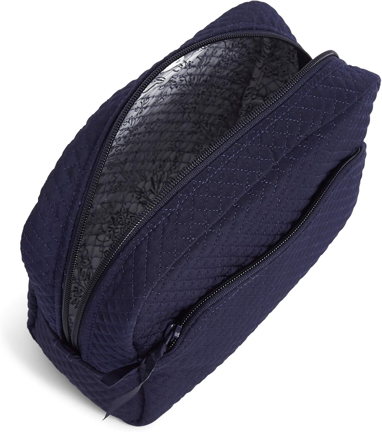 Large Vera Bradley Microfiber Makeup Organizer Bag for Women - Stylish & Durable
