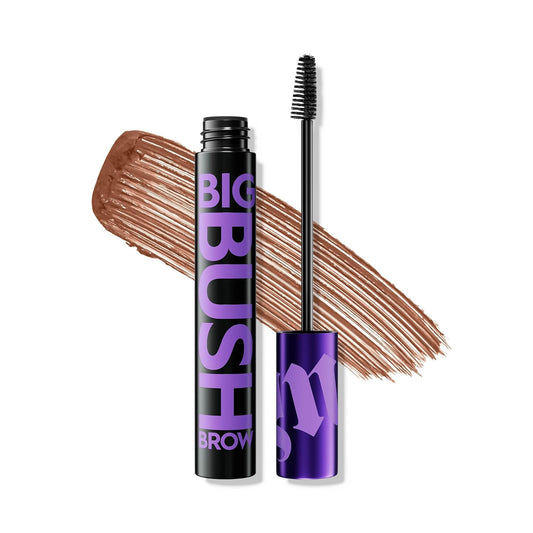 Urban Decay Big Bush Volumizing Tinted Eyebrow Gel, Waterproof, Smudge-Resistant, Flake-Resistant, Buildable Brow Gel Fibers, Long-lasting, Up to 24 HR Hold, Nourishing Castor Oil, Vegan - 0.19 fl oz