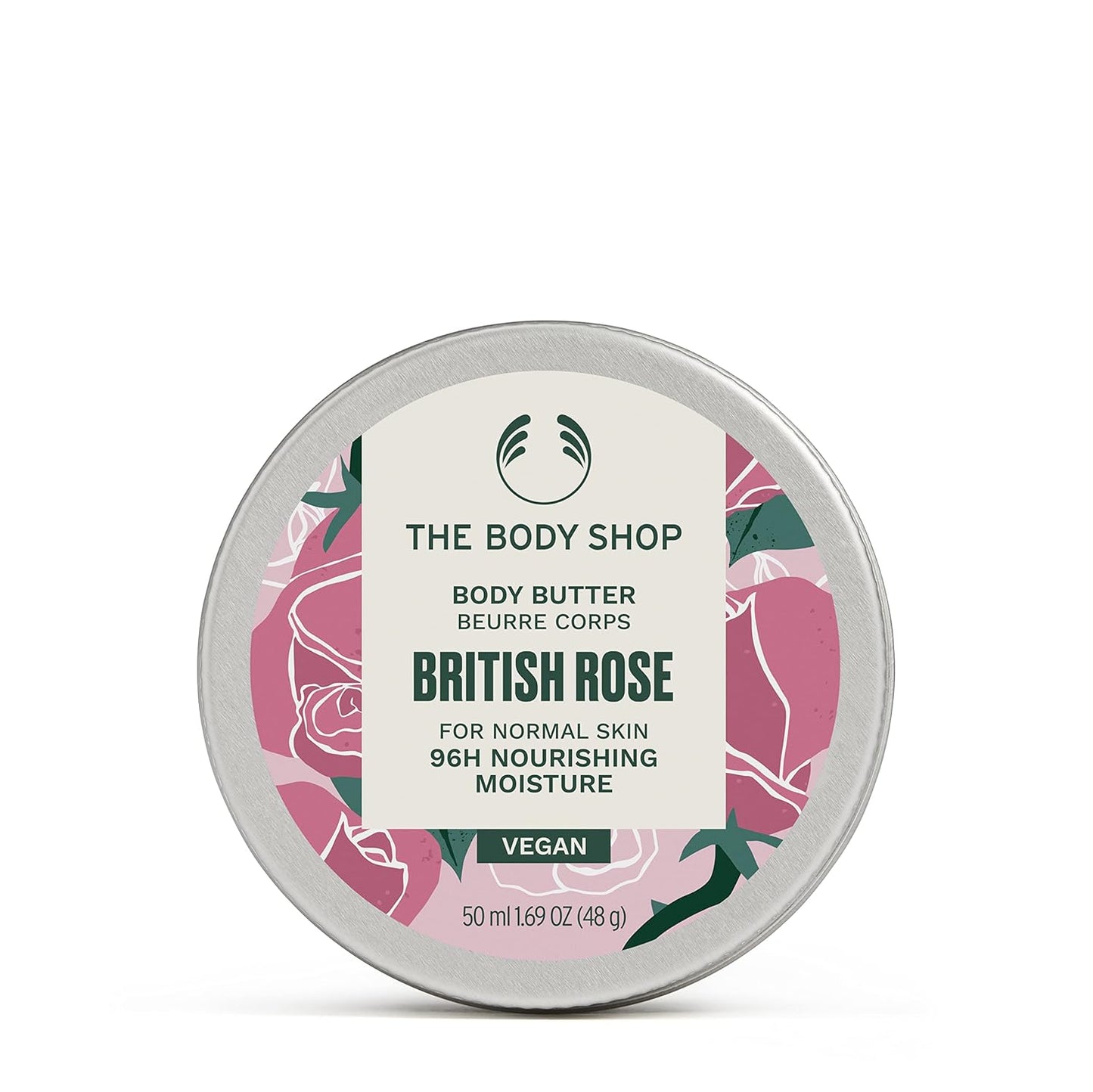 The Body Shop Pink Grapefruit Body Butter – Nourishing & Moisturizing Skincare for Normal Skin – Vegan – 6.75 oz