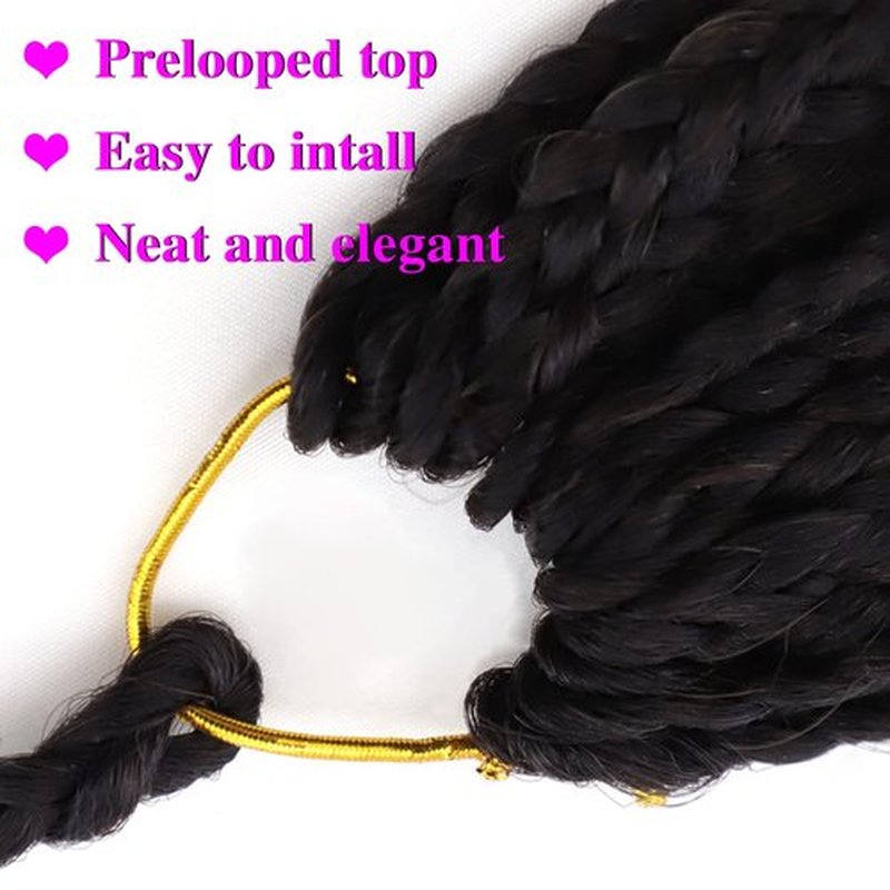 Goddess Box Braids Crochet Hair 14 Inch Boho Box Braids 8 Packs Goddess Box Braids Crochet Hair Bohomian Crochet Braids Hair Synthetic Braiding Hair Extensions Crochet Hair For Black Women