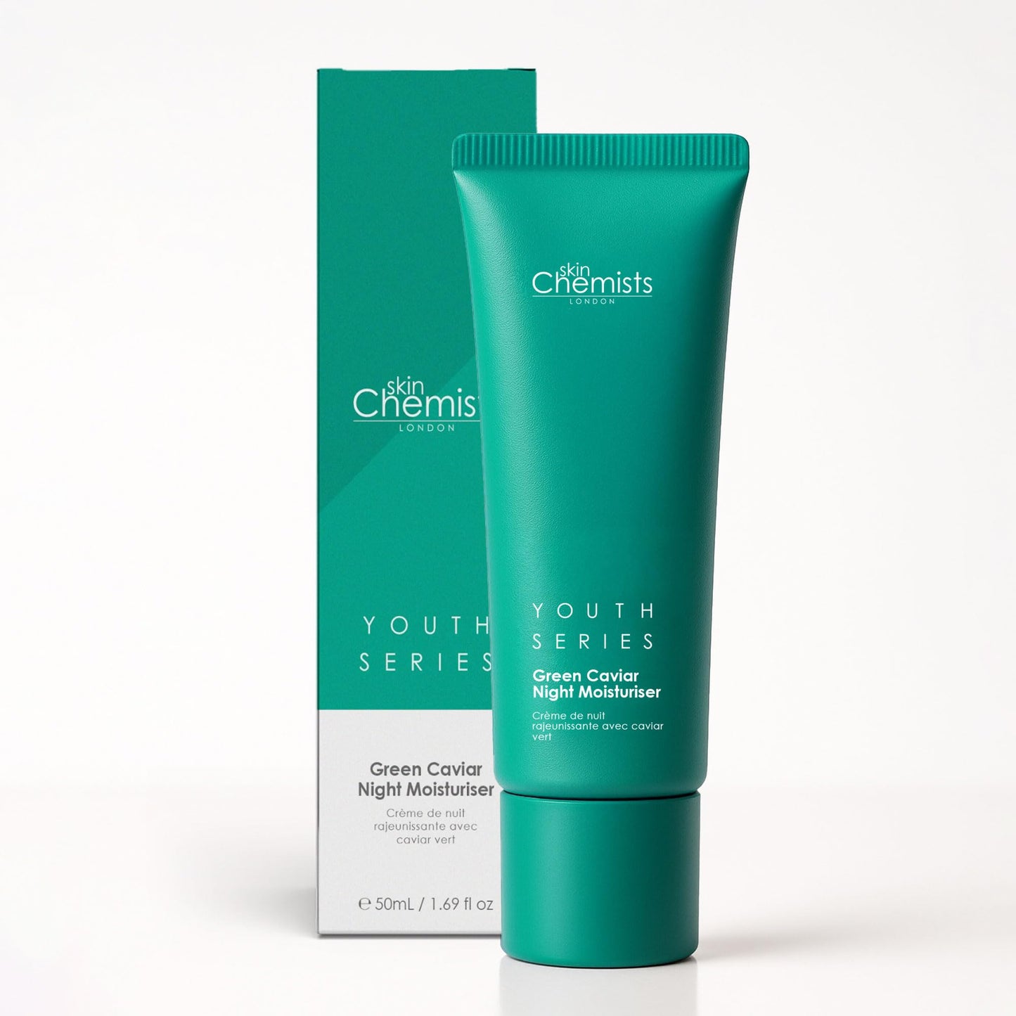 skinChemists Anti-Aging Eye Serum, 15ml - Green Caviar Extract & Matrikine Peptide 6 for Under Eye Wrinkle Reduction, Hydrating and Elasticated Skin