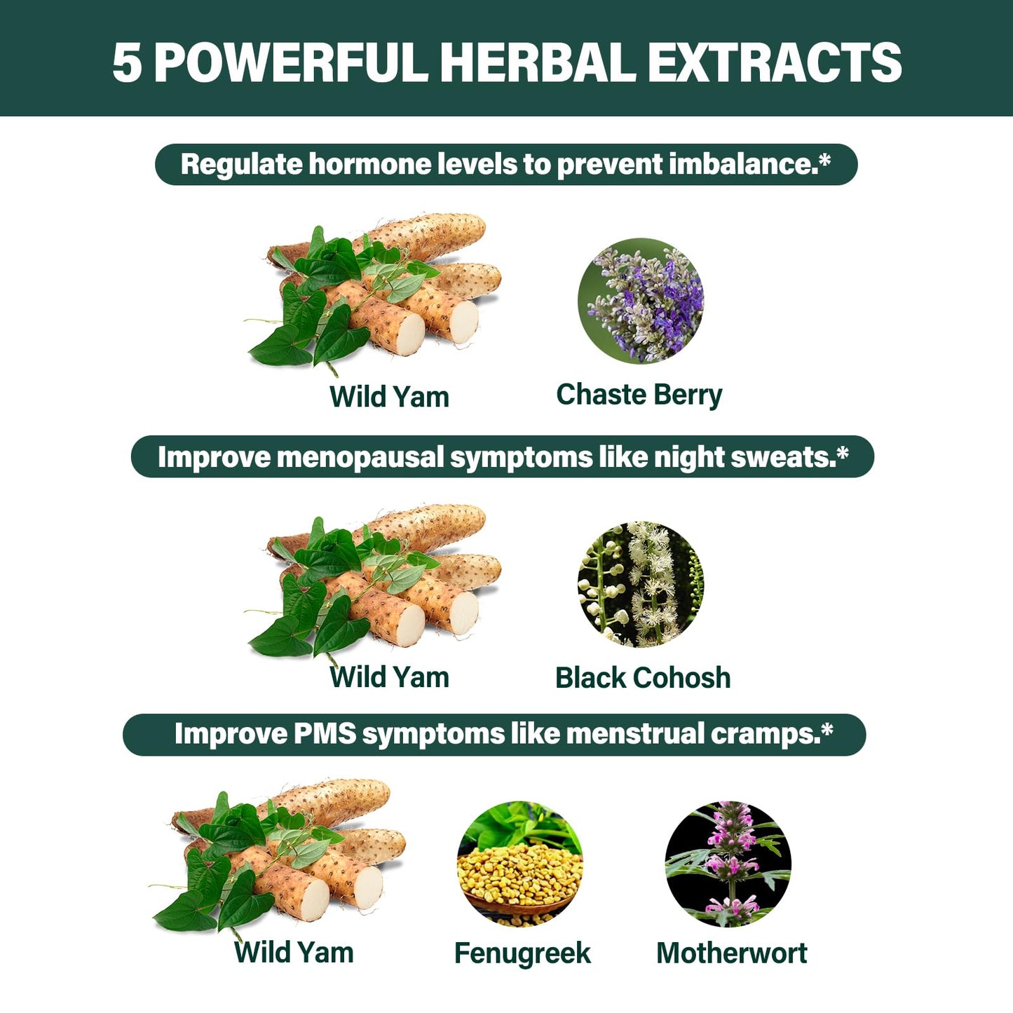 Fuenvegtal Wild Yam Root Extract Drops, Women's Supplement with Fenugreek & Motherwort Herb for Menopause Relief & PMS Support. Fenogreco y Ñame Salvaje para la Menopausia. 2oz