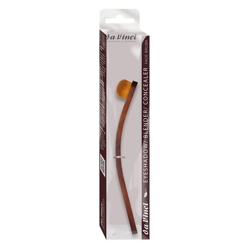 da Vinci Cosmetics Series 925 with Face Brush/Custom Kebony Wood Handle/Extra Fine Synthetic Fibers, Size 12, 0.5 Pound