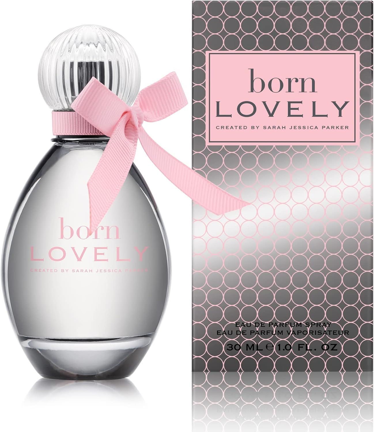 SJP Born Lovely Lush, Sweet, Elegant Amber Floral Eau De Parfum Spray Fragrance for Women - Mandarin, Peony, Honeysuckle, and Freesia - Intense, Long Lasting Scent - 3.4 oz