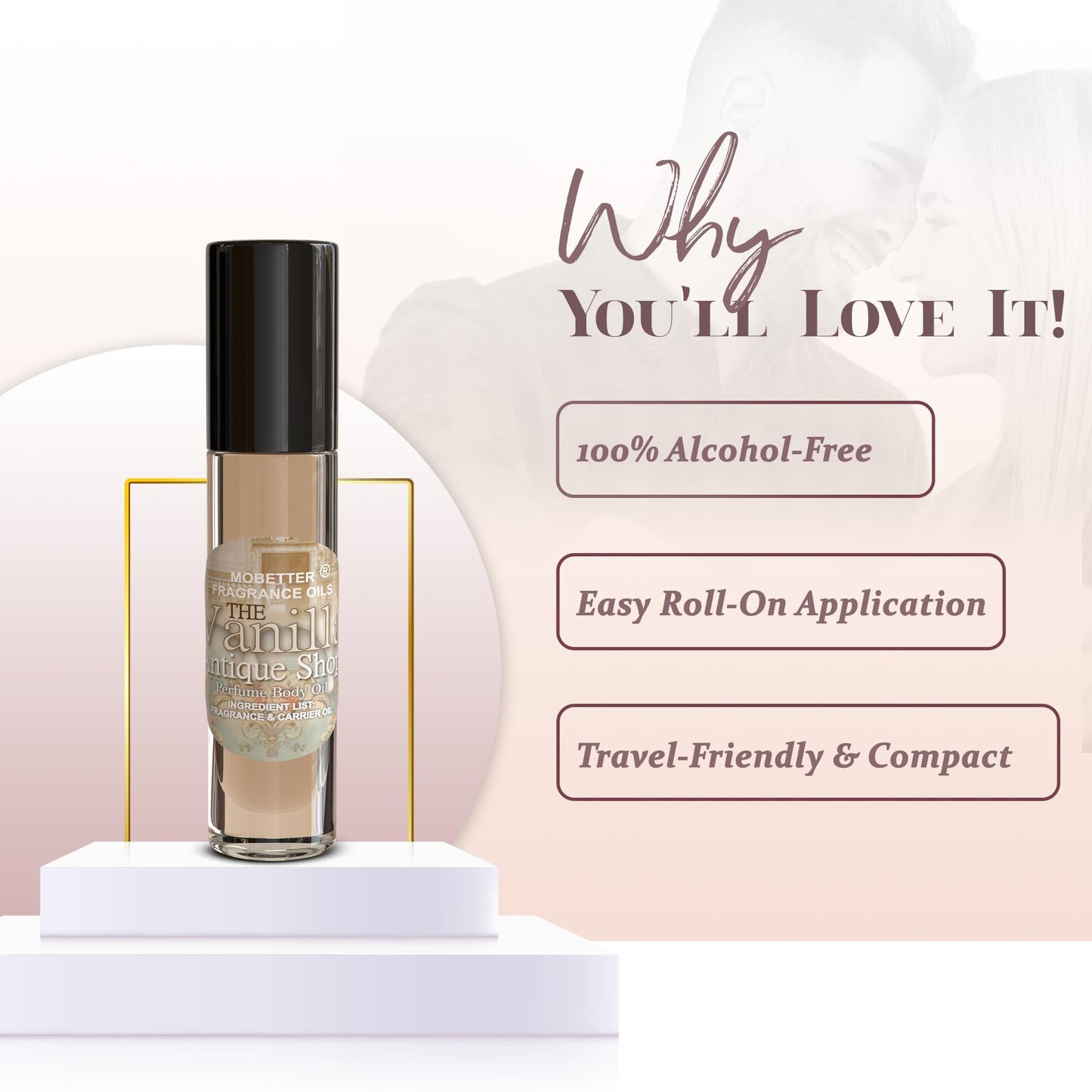 MOBETTER FRAGRANCE OILS The Vanilla Antique Shop Perfume Body Oil for Unisex