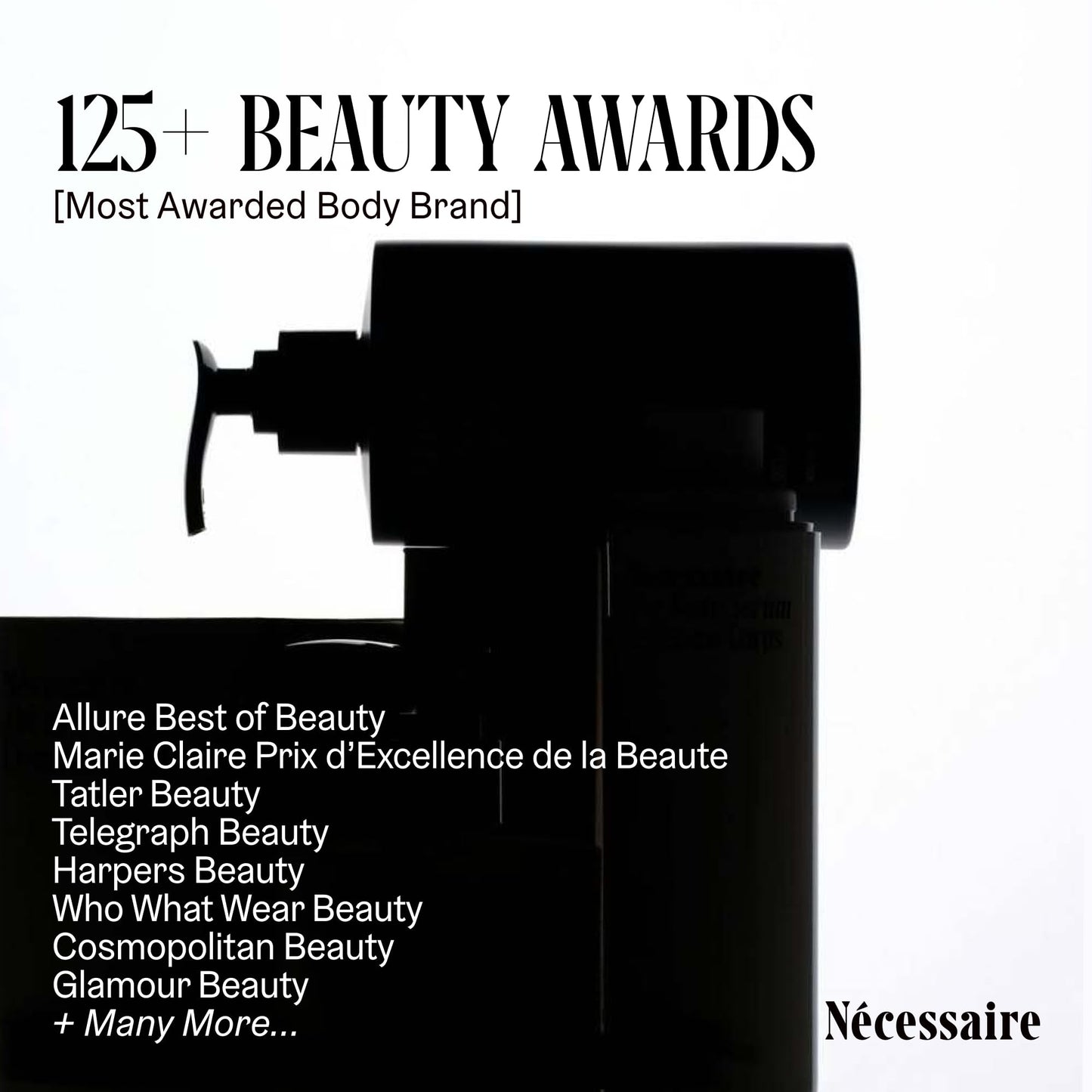Nécessaire The Body Lotion Fragrance-Free - Multi-Peptide Moisturizer - Firming Body Lotion for Women + Men. 2.5% Niacinamide. Non-Comedogenic + Hypoallergenic for Sensitive Skin– 200 ml/6.8 fl oz