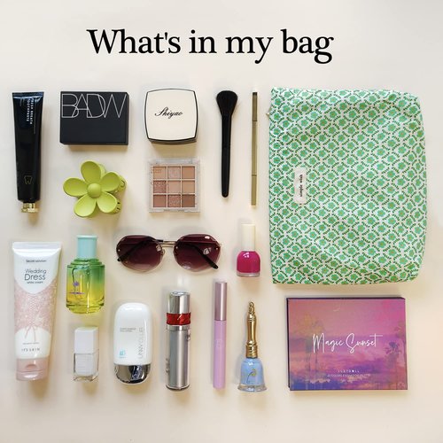 STARDW Flower Cosmetic Bags Makeup Bags for Women,Travel Makeup Bag Large Capacity Canvas Makeup Bag,Makeup Organizer Bag Zipper Pouch (Green Flora)