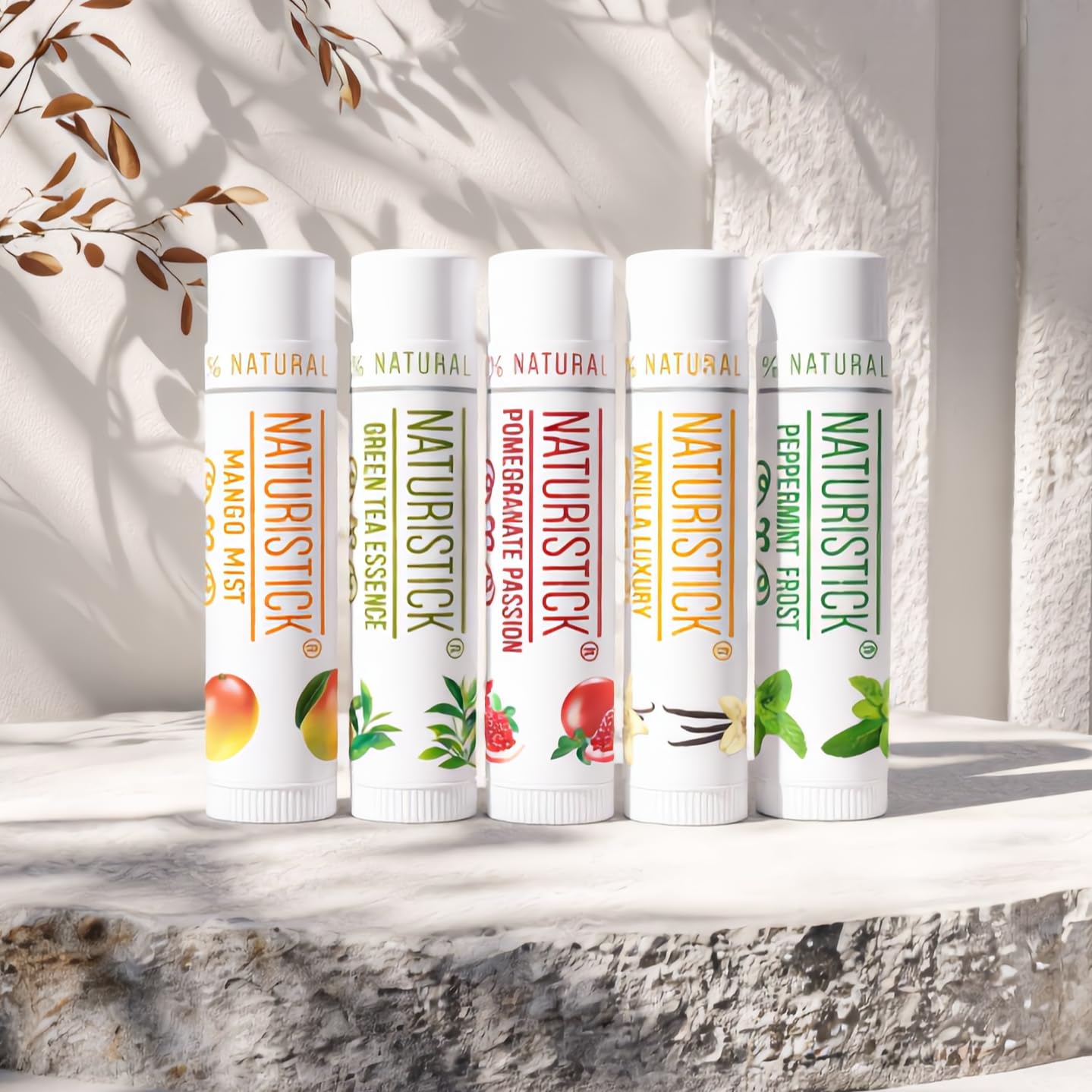 Naturistick Lip Balm | Assorted Signature 5-Pack