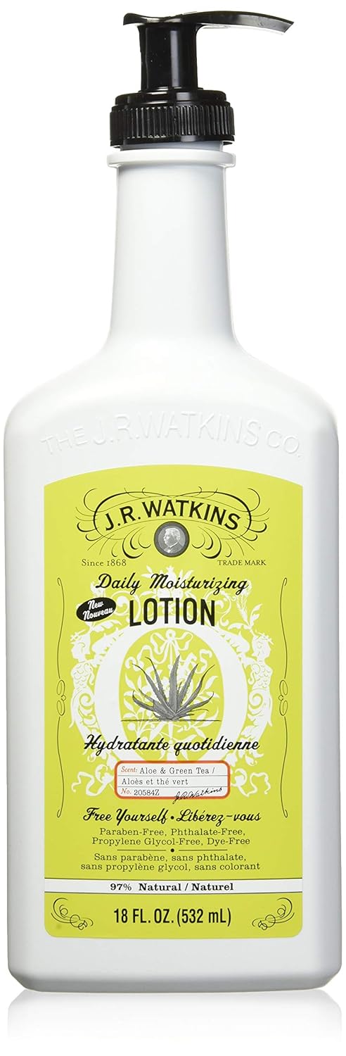 Aloe & Green Tea Daily Moisturizing Lotion - 18 oz | Atkins Jr Watkins