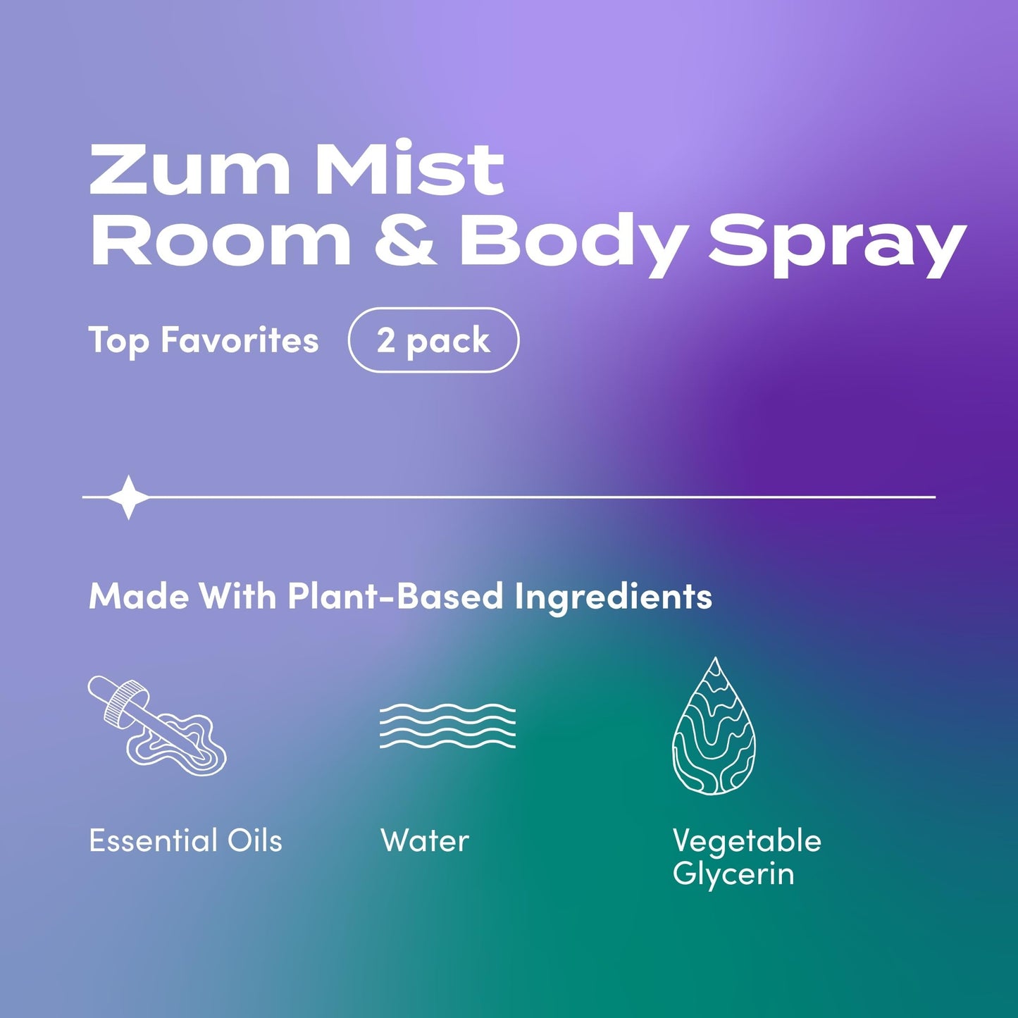 Indigo Wild Zum Mist Frankincense & Myrrh and Sea Salt Mist Body Spray 4 fl. oz. each, 2 Pack