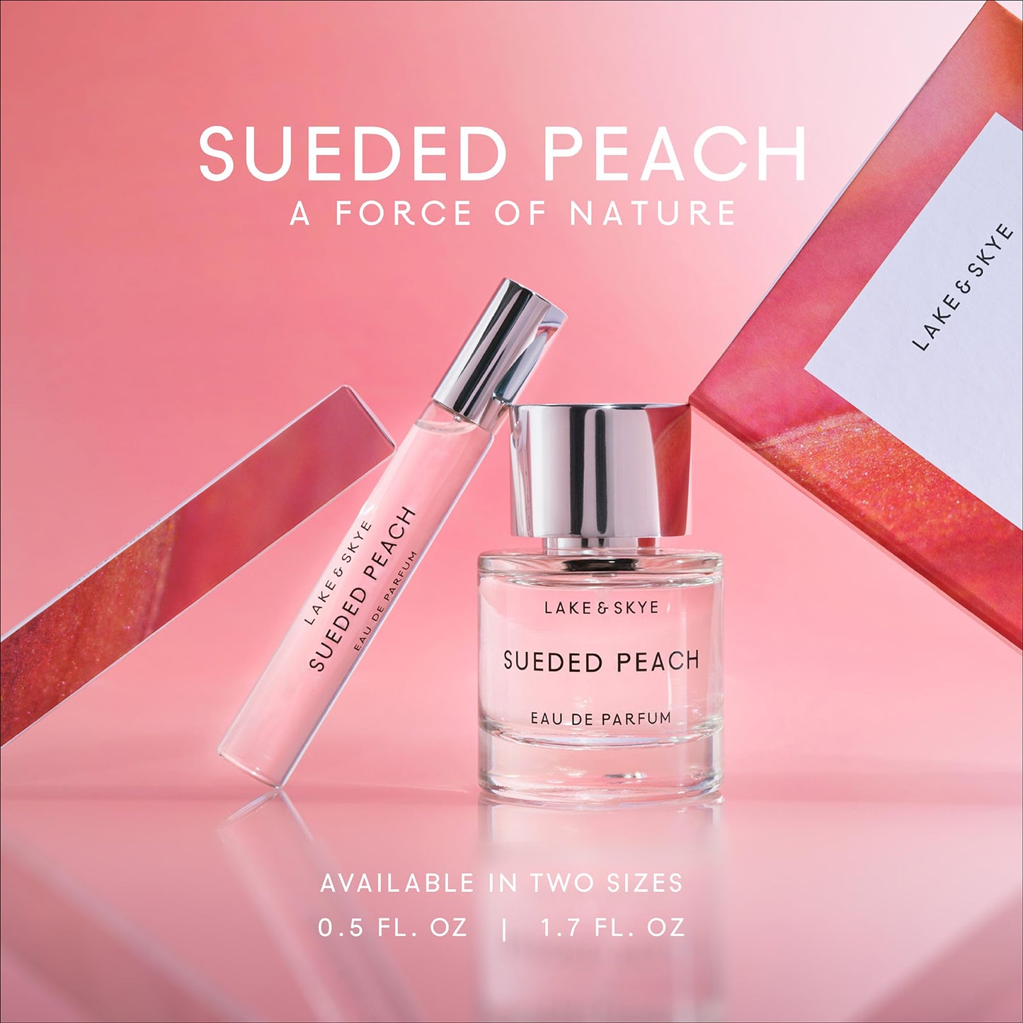 Lake & Skye Sueded Peach Eau de Parfum Purse Spray - 0.5 fl oz/15mL