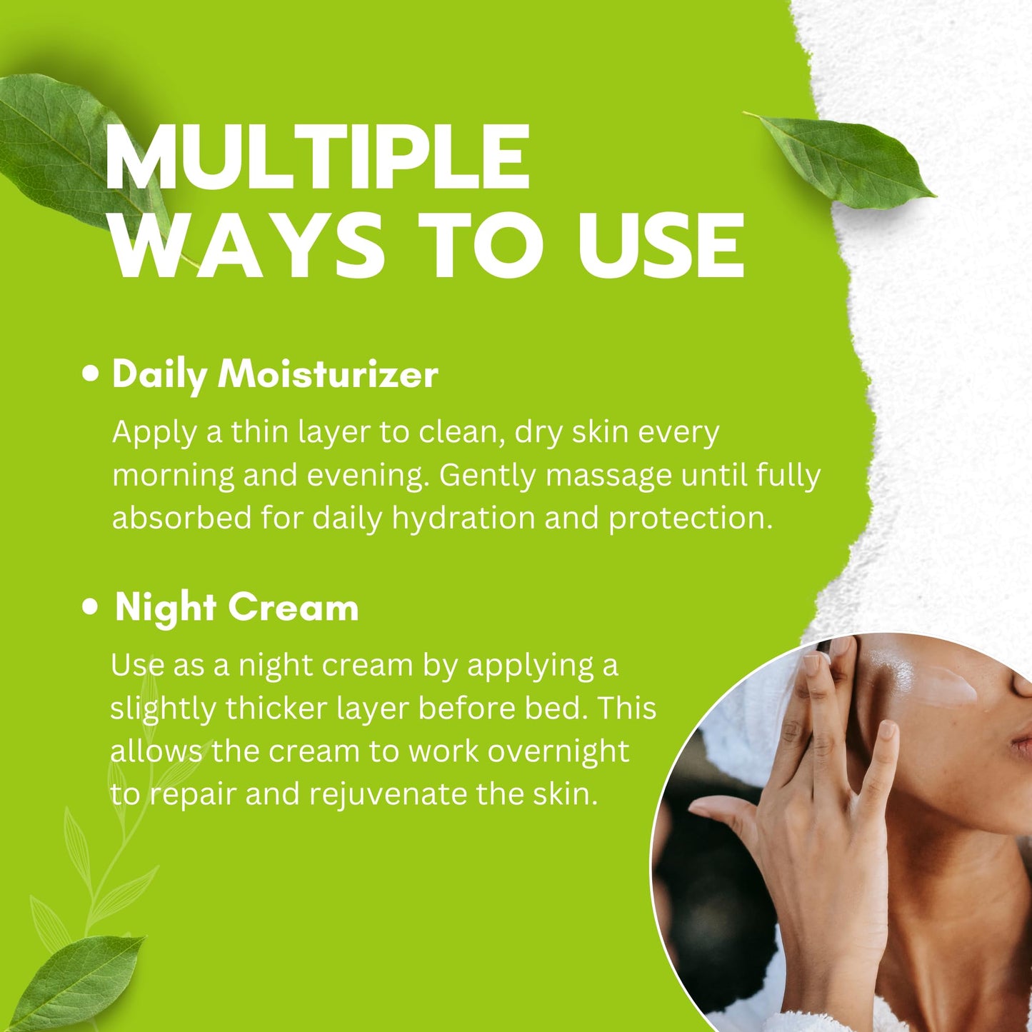 Hebepe Green Tea Matcha Face Moisturizer Cream with Collagen, Cocoa Butter, Grapefruit, Vitamin C & E, and Tangerine Peel Extract, Hydrating, Firming, and Brightening Cream