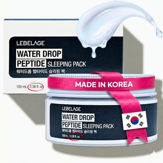LEBELAGE Korean Face Cream for Women | Overnight Hydrating Facial Moisturizer for Sensitive Dry Skin | Moisture Barrier Cream, Firming Wrinkle Care, Glass Skin | 3.38 fl oz (Peptide)