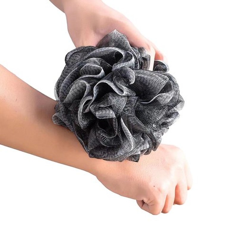 Bath Shower Loofah Sponge, Skin Care Men Women Bathing Accessories 50g (Darkblue 5 Pack)