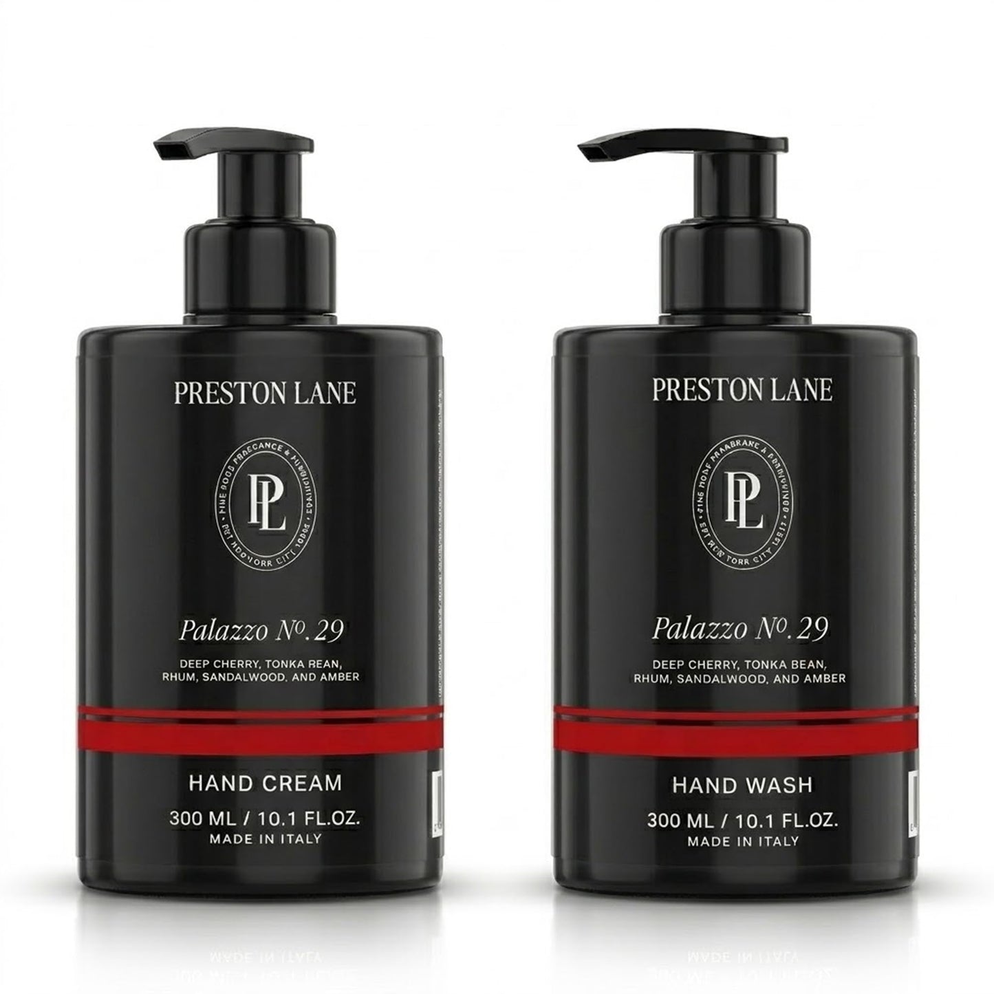 Preston Lane Hand Soap & Lotion Set, Palazzo no. 29 Scent – Hydrating Hand Wash and Moisturizing Hand Cream Duo | Clean Ingredients, Vegan & Cruelty Free Bathroom and Kitchen Essentials Gift Set