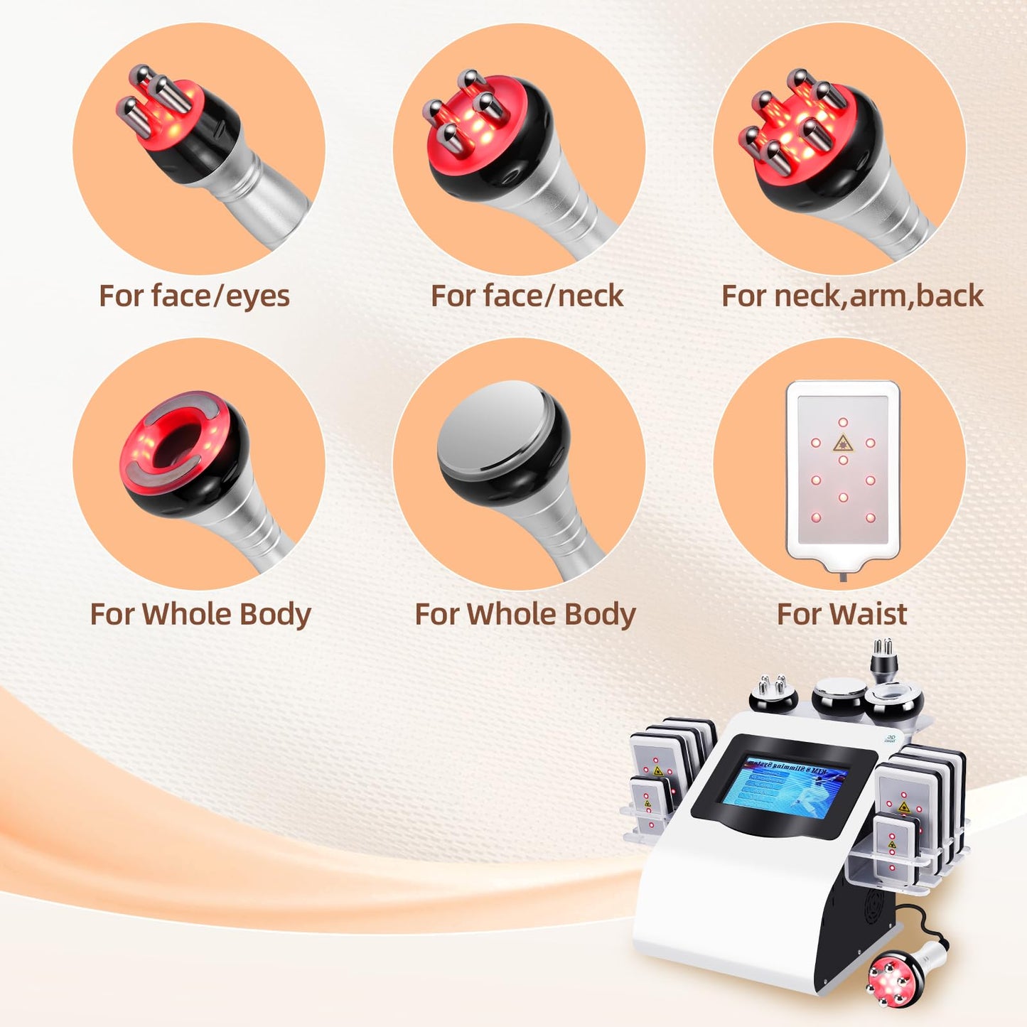 Multifunction Massage Machine Skin Care Tool Cellulite Glutes Calf 110V