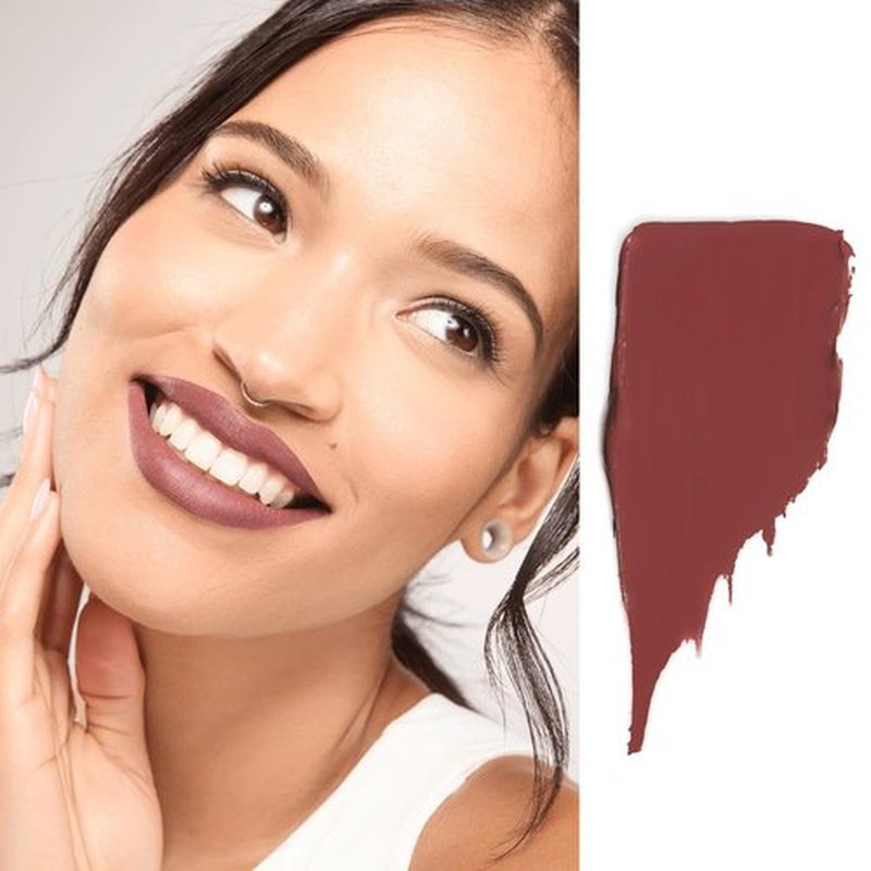 Gerard Cosmetics HydraMatte Liquid Lipstick Plum Crazy | Plum Lipstick with Matte Finish | Long Lasting and Non-Drying | Super Pigmented Fully Opaque Lip Color