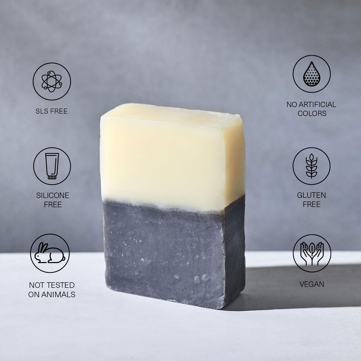 SEACRET Minerals Dual Power Soap Bar, Dead Sea Mud & Olive Oil, 3.5 Oz / 100 g