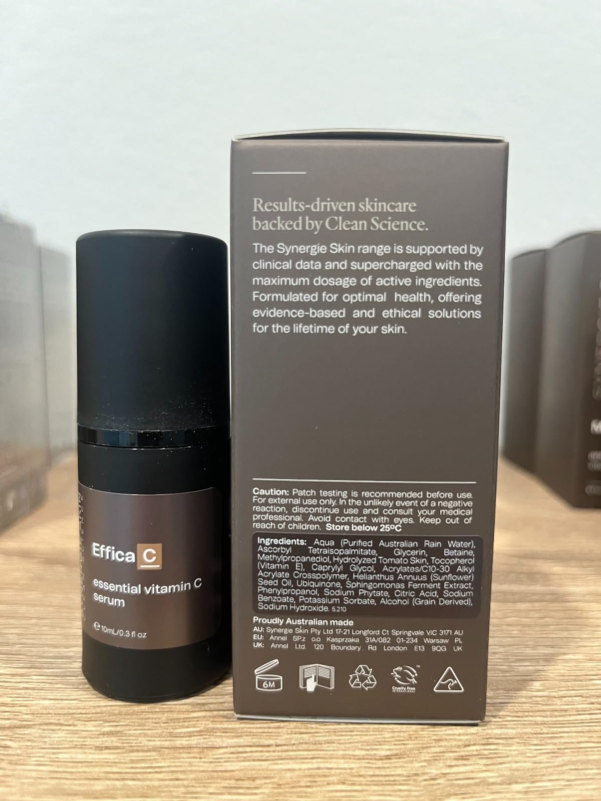 Synergie Skin Ultimate Anti-Ageing Kit, Reduces Wrinkles and Fine Lines, Vitamin B, Travel Skincare, Skin Brightening, Foaming Cleanser, Face and Eye Serum