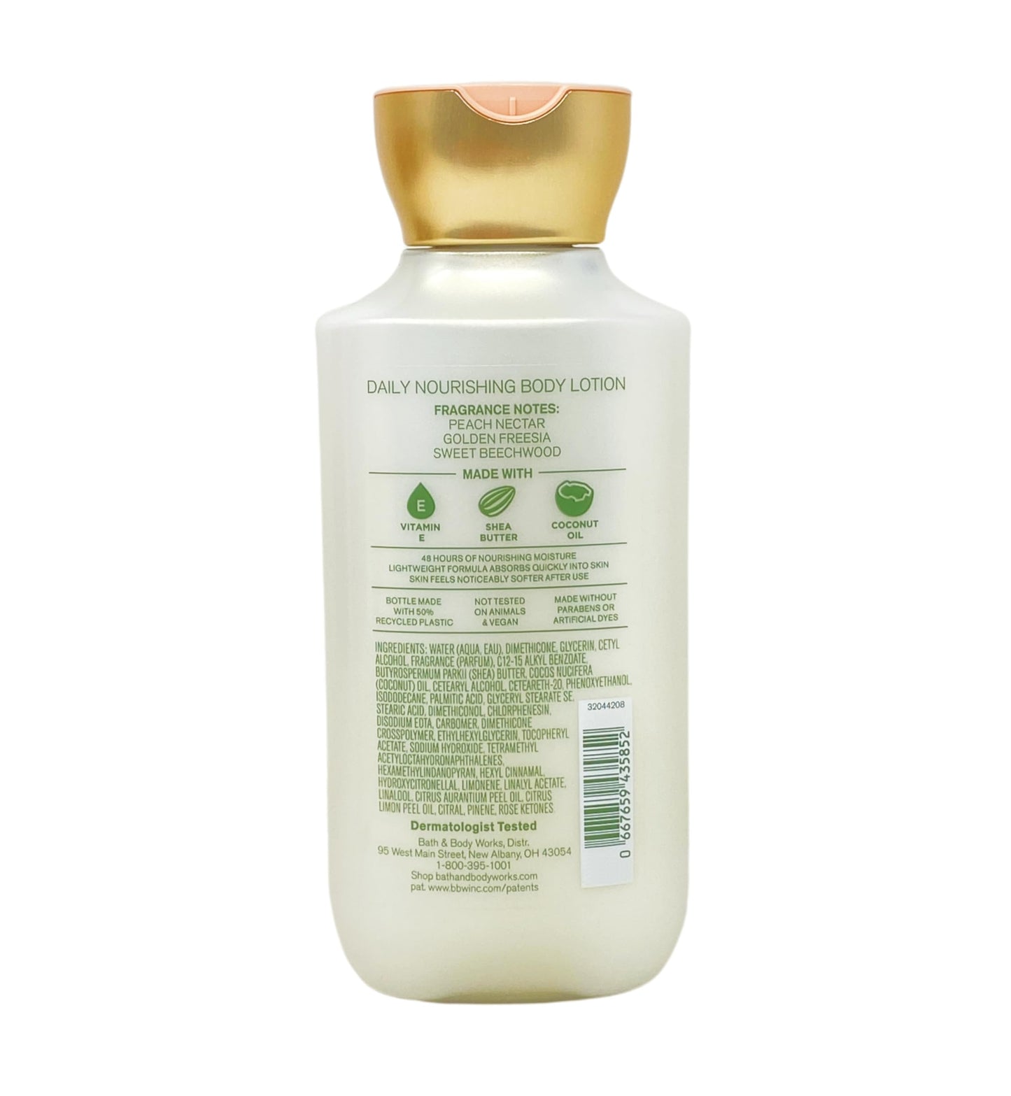 Bath & Body Works Peach Blossom & Nectar - 2 Body Lotions with a Perfectly Peeled Bar Soap