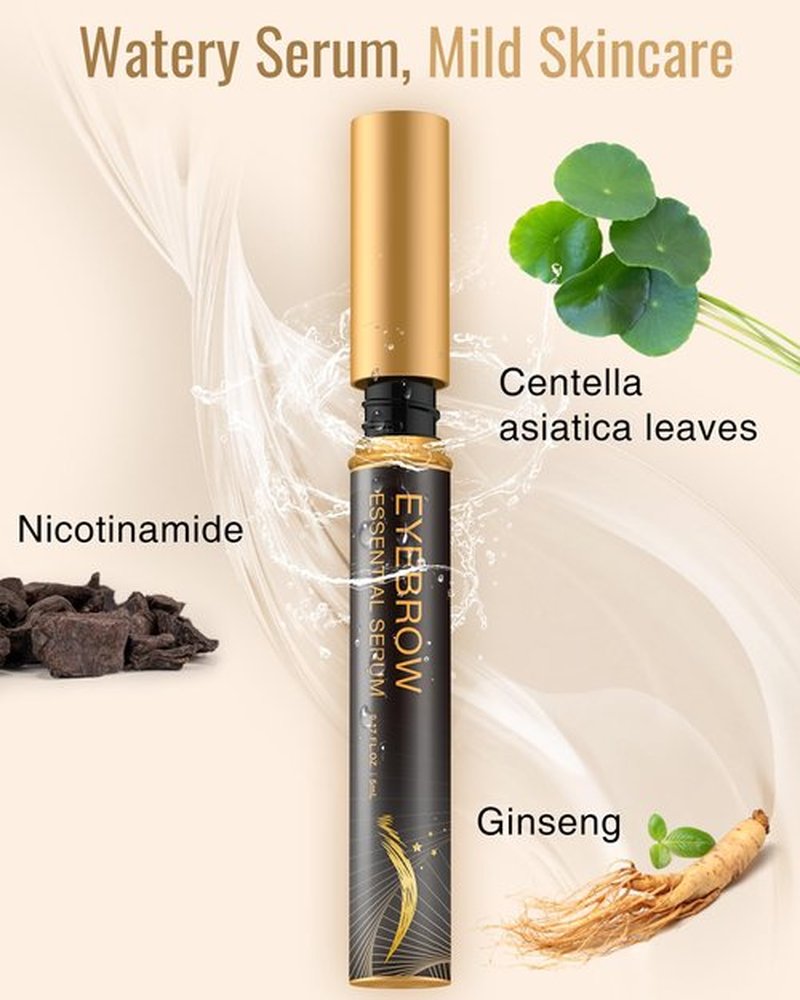 WM WESTERN MIRACLE Eyebrow Serum, Thicker & Longer Looking Eyebrows, Eyebrow Essential Serum for Natural Eyebrows, Brow & Lash Enhancing Serum, Vegan & Cruelty-Free - 2 Pack