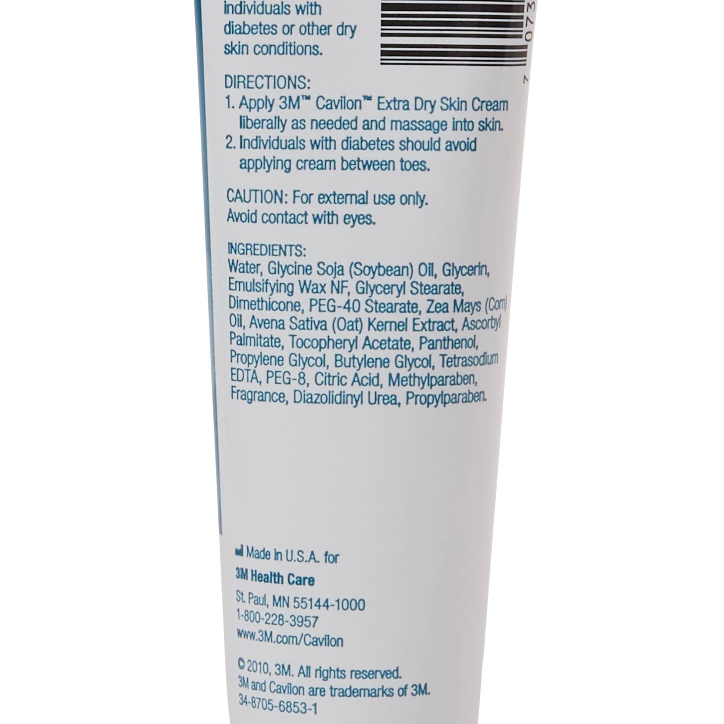 3M Cavilon Cream for Extra Dry Skin, 4 oz, 12 ct