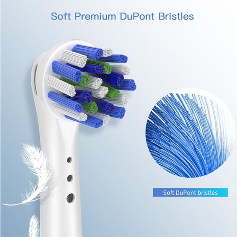 Replacement Toothbrush Heads for Oral B Braun, 12 Pack Professional Electric Toothbrush Heads, Precision Clean Brush Heads Refill Compatible with Oral-B 7000/Pro 1000/9600/ 5000/3000/8000 (12pack)