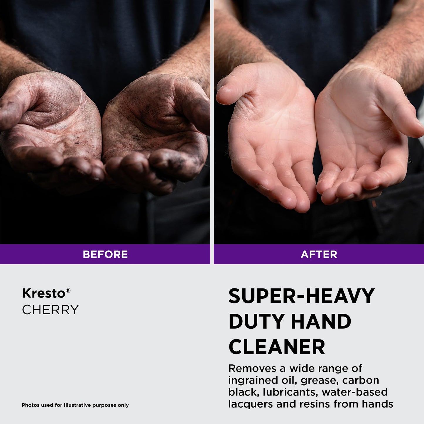 SC Johnson Professional Kresto Cherry Industrial Hand Scrub 2 liter, 67.628 Fl Ounce (Pack of 4)