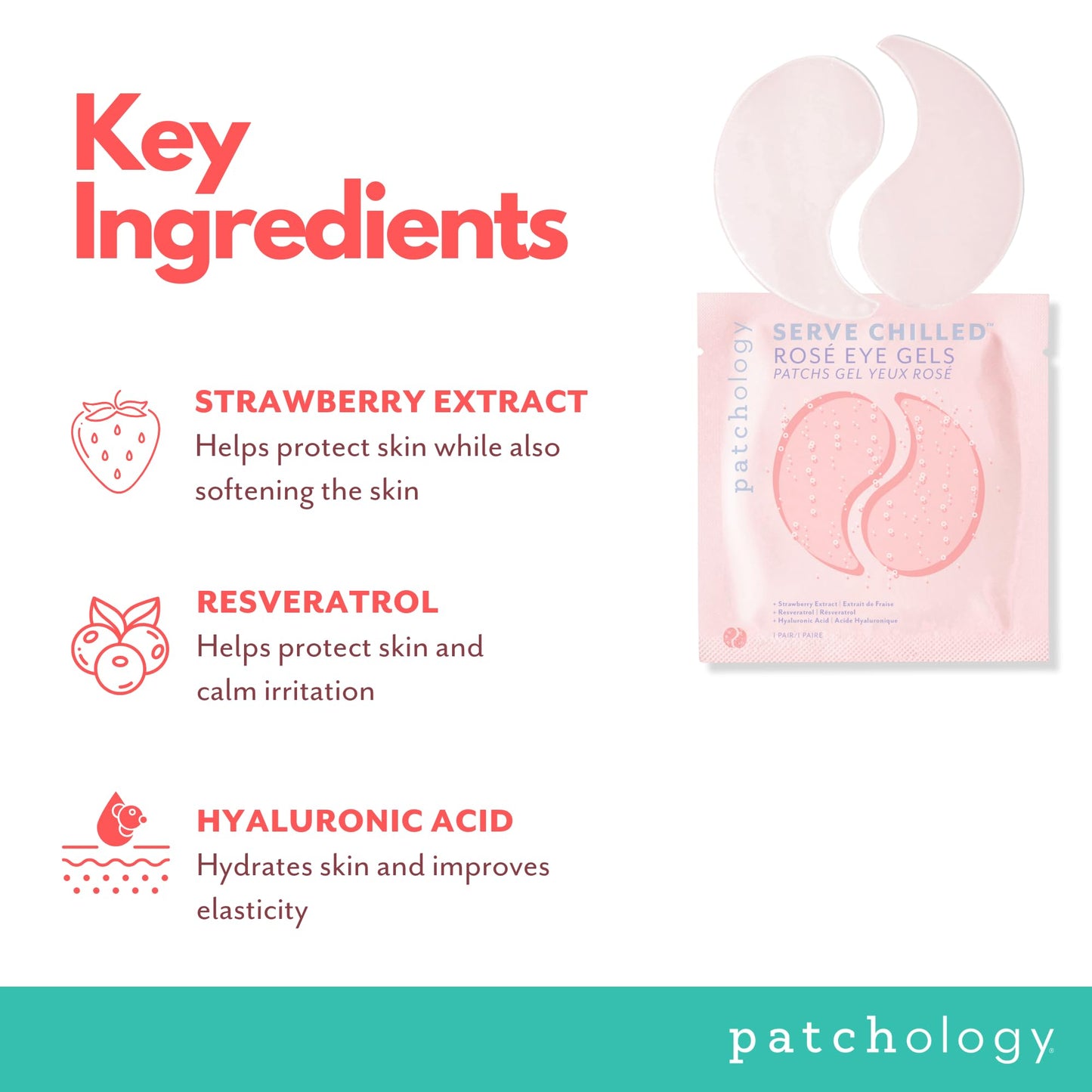 Patchology Patching All The Way Gift Set – Hydrating Gel Masks with Collagen, Retinol, Hyaluronic Acid & Vitamin C – Holiday Skincare Set with 5 Pairs for Puffy Eyes, Dark Circles & Fine Lines