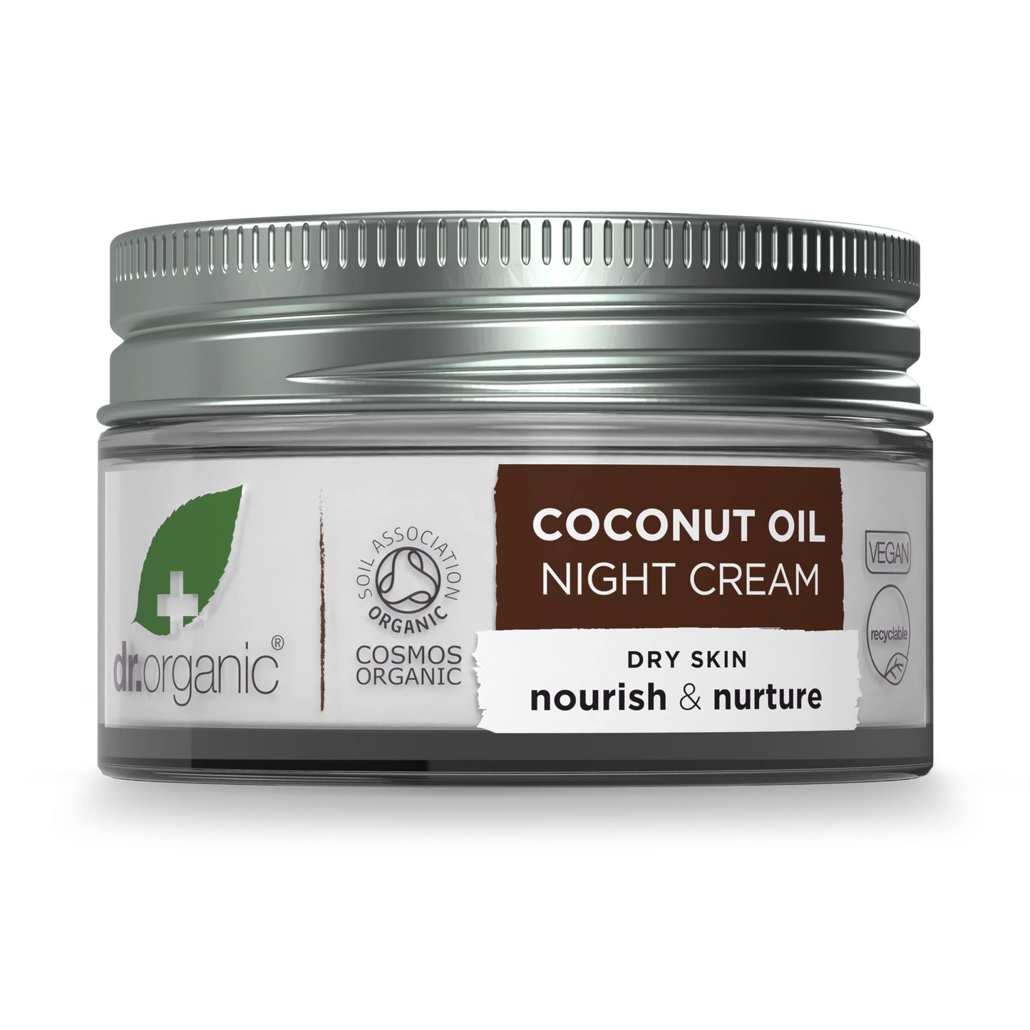 Organic Doctor Virgin Coconut Oil Night Cream, 1.7 Fluid Ounce