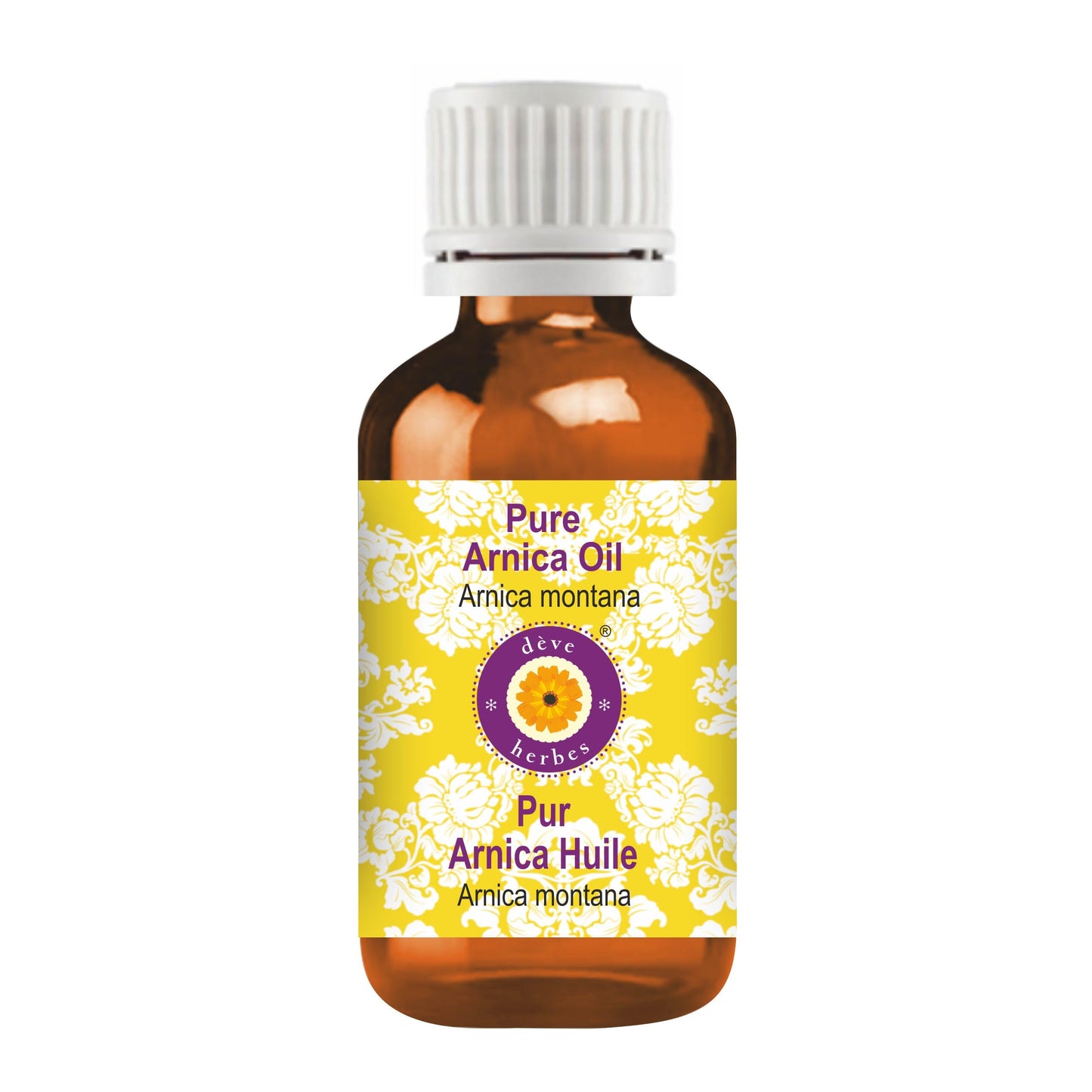 dève herbes Arnica Oil (Arnica Montana) | Infused | Pure | Non-Sticky | Lightweight | for Facial Care | Men & Women | 30ml (1 oz)