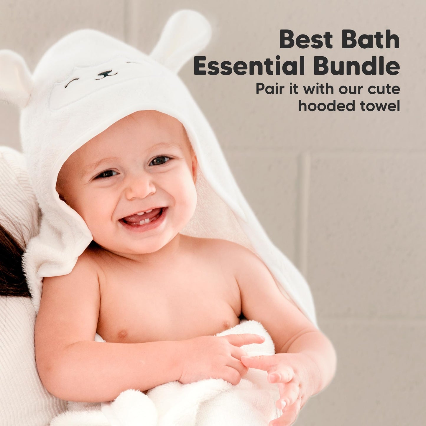 6-Pack Baby Washcloths, Soft Absorbent Washcloths for Face, Body (Depths)
