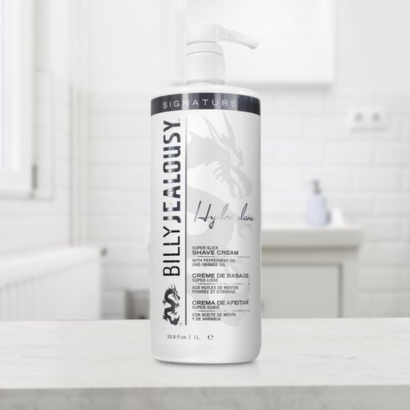 Billy Jealousy Hydroplane Foamless Super-Slick Mens Shave Cream, 33.8 Fl Oz