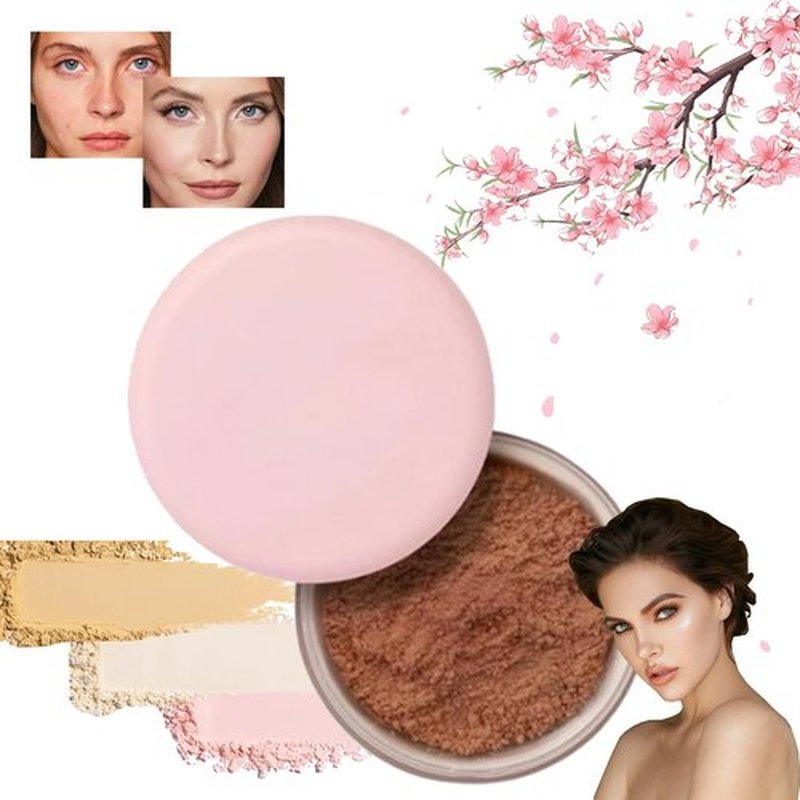 LGLGL Luminance Milano Pink Powder, Luminance Milano Setting Powder, Luminance Milano Powder, Beauty Pink Setting Powder, Beauty Blurring Powder, Beauty Blurring Setting Powder for All Skin Tones