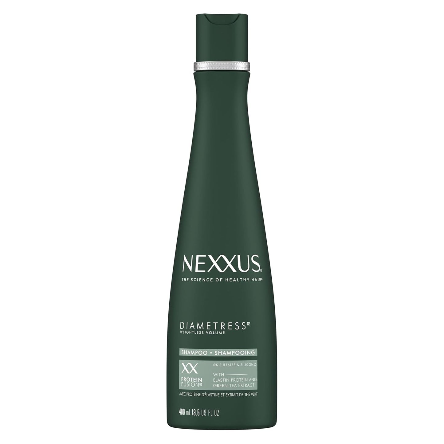 Nexxus Therappe Shampoo for Dry Hair - Ultimate Moisture, Silicone-Free, 2 Count (13.5 oz Each)